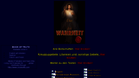 What Dasbuchderwahrheit.de website looked like in 2021 (2 years ago)