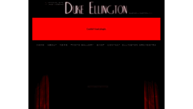 What Dukeellington.com website looked like in 2021 (2 years ago)