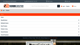 What Diyhomecenter.com website looked like in 2021 (2 years ago)