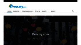 What Descary.com website looked like in 2021 (2 years ago)