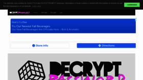What Decryptpassword.com website looked like in 2021 (2 years ago)