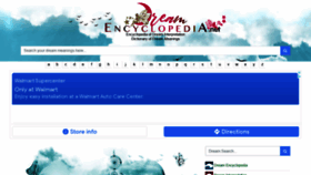What Dreamencyclopedia.net website looked like in 2021 (2 years ago)
