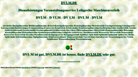 What Dvlm.de website looked like in 2021 (2 years ago)