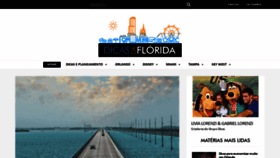 What Dicasdaflorida.com.br website looked like in 2021 (2 years ago)