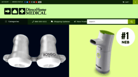 What Directhomemedical.com website looked like in 2021 (2 years ago)