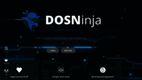 What Dosninja.com website looked like in 2021 (2 years ago)