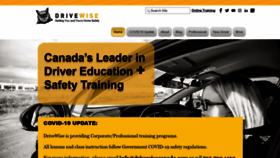 What Drivewise.com website looked like in 2021 (3 years ago)