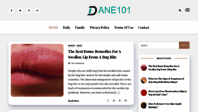 What Dane101.com website looked like in 2021 (2 years ago)