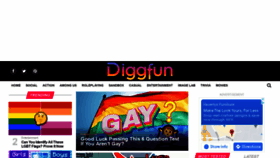 What Diggfun.co website looked like in 2021 (2 years ago)