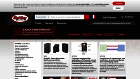 What Digikey.fr website looked like in 2021 (2 years ago)