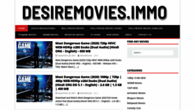 What Desiremovies.immo website looked like in 2021 (2 years ago)