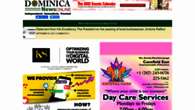 What Dominicanewsonline.com website looked like in 2021 (2 years ago)
