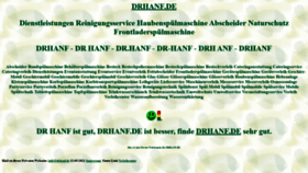 What Drhanf.de website looked like in 2021 (2 years ago)