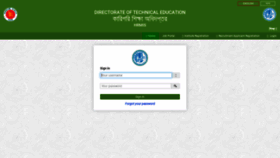 What Dte.gov.bd website looked like in 2021 (2 years ago)
