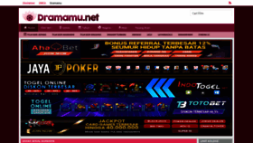 What Dramamu.net website looked like in 2021 (2 years ago)