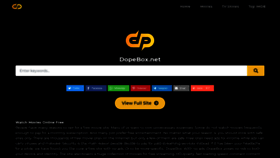What Dopebox.to website looked like in 2021 (2 years ago)