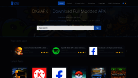 What Digiapk.com website looked like in 2021 (2 years ago)
