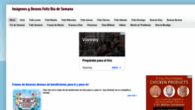 What Deseosfelizdiasemana.com website looked like in 2021 (4 years ago)