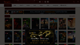 What Dutafilm.asia website looked like in 2021 (2 years ago)