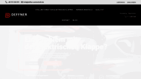 What Deffner-autotechnik.de website looked like in 2021 (2 years ago)