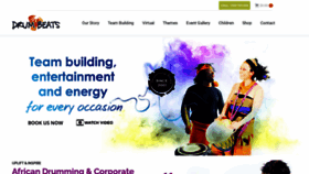 What Drumbeats.com.au website looked like in 2021 (2 years ago)