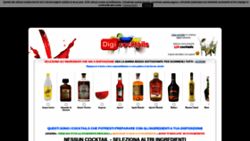 What Digicocktails.com website looked like in 2021 (2 years ago)