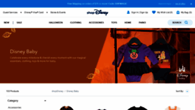 What Disneybaby.com website looked like in 2021 (2 years ago)