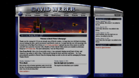 What Davidweber.net website looked like in 2021 (2 years ago)