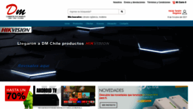 What Dmchile.cl website looked like in 2021 (2 years ago)