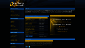 What Directoryofgames.com website looked like in 2021 (2 years ago)