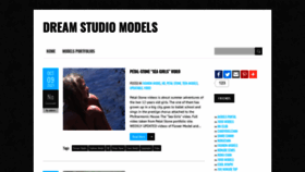 What Dream-models.net website looked like in 2021 (2 years ago)