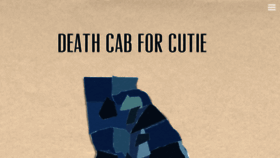 What Deathcabforcutie.com website looked like in 2021 (2 years ago)