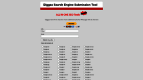 What Diggza.com website looked like in 2021 (2 years ago)