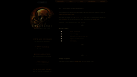 What Deathdate.info website looked like in 2021 (2 years ago)