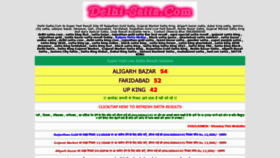 What Delhi-satta.com website looked like in 2021 (2 years ago)