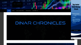 What Dinarchronicles.com website looked like in 2021 (2 years ago)