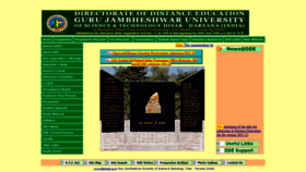What Ddegjust.ac.in website looked like in 2021 (3 years ago)