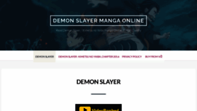 What Demonslayer-mangaonline.com website looked like in 2021 (2 years ago)