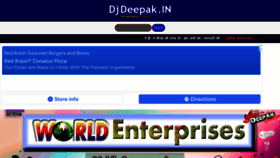 What Djdeepak.in website looked like in 2021 (2 years ago)