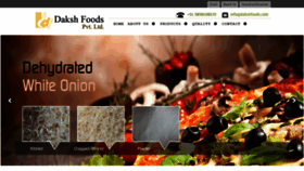 What Dakshfoods.com website looked like in 2021 (3 years ago)