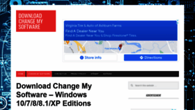 What Downloadchangemysoftware.org website looked like in 2021 (2 years ago)