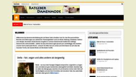 What Damenmode-kleidung.de website looked like in 2021 (2 years ago)