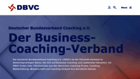 What Dbvc.de website looked like in 2021 (2 years ago)