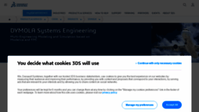 What Dynasim.se website looked like in 2021 (2 years ago)