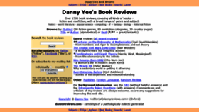 What Dannyreviews.com website looked like in 2021 (2 years ago)