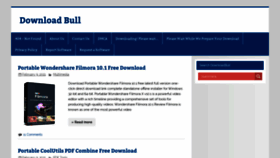 What Downloadbull.com website looked like in 2021 (2 years ago)
