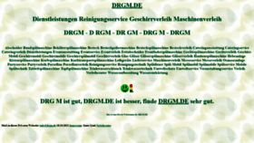 What Drgm.de website looked like in 2021 (2 years ago)