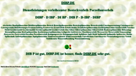 What Dibp.de website looked like in 2021 (2 years ago)
