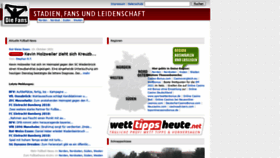 What Die-fans.de website looked like in 2021 (2 years ago)
