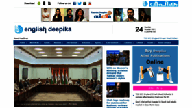 What Deepikaglobal.com website looked like in 2021 (2 years ago)
